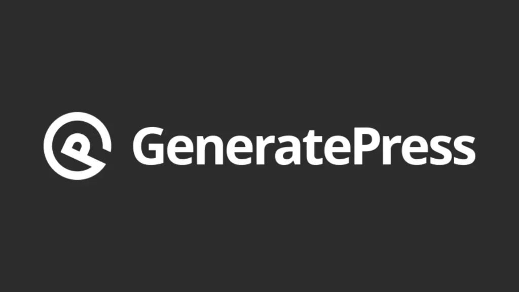 GeneratePress WordPress theme logo